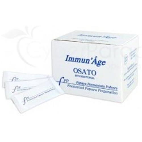 Immun ' Age OSATO Fermented Papaya 100% stimulates natural defenses 60 bags of 3g