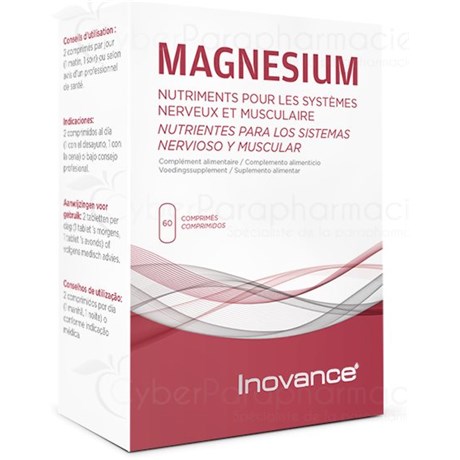 MAGNESIUM Overwork, irritability, muscle relaxation, 60 tablets