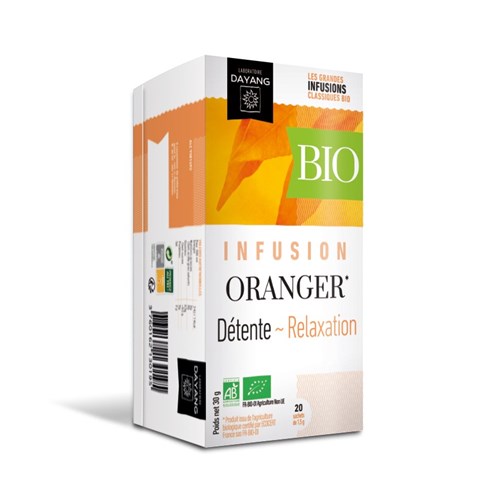 DAYANG INFUSION BIO CLASSIC ORANGE, Orange leaf, infusette. - Bt 20