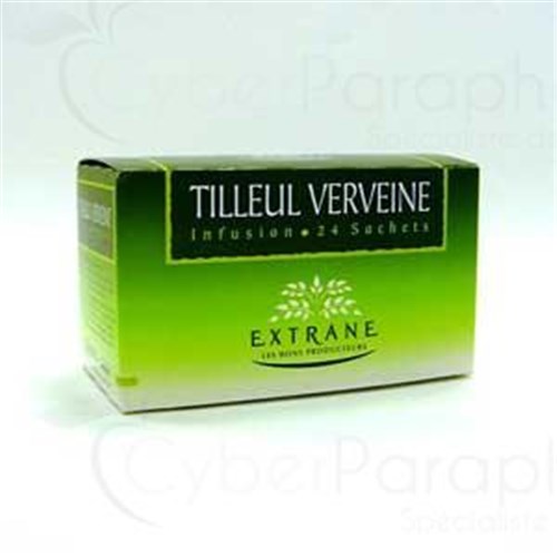 TILLEUL, VERVEINE EXTRANE - Tilleul - verveine, infusette. - bt 24