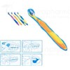 GUM TECHNICAL JUNIOR Toothbrush with Quad-Grip handle for children, 4 rows - unit