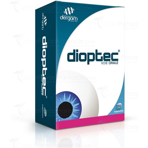 DIOPTEC, Capsule, natural food supplement to eyepiece. - Bt 180